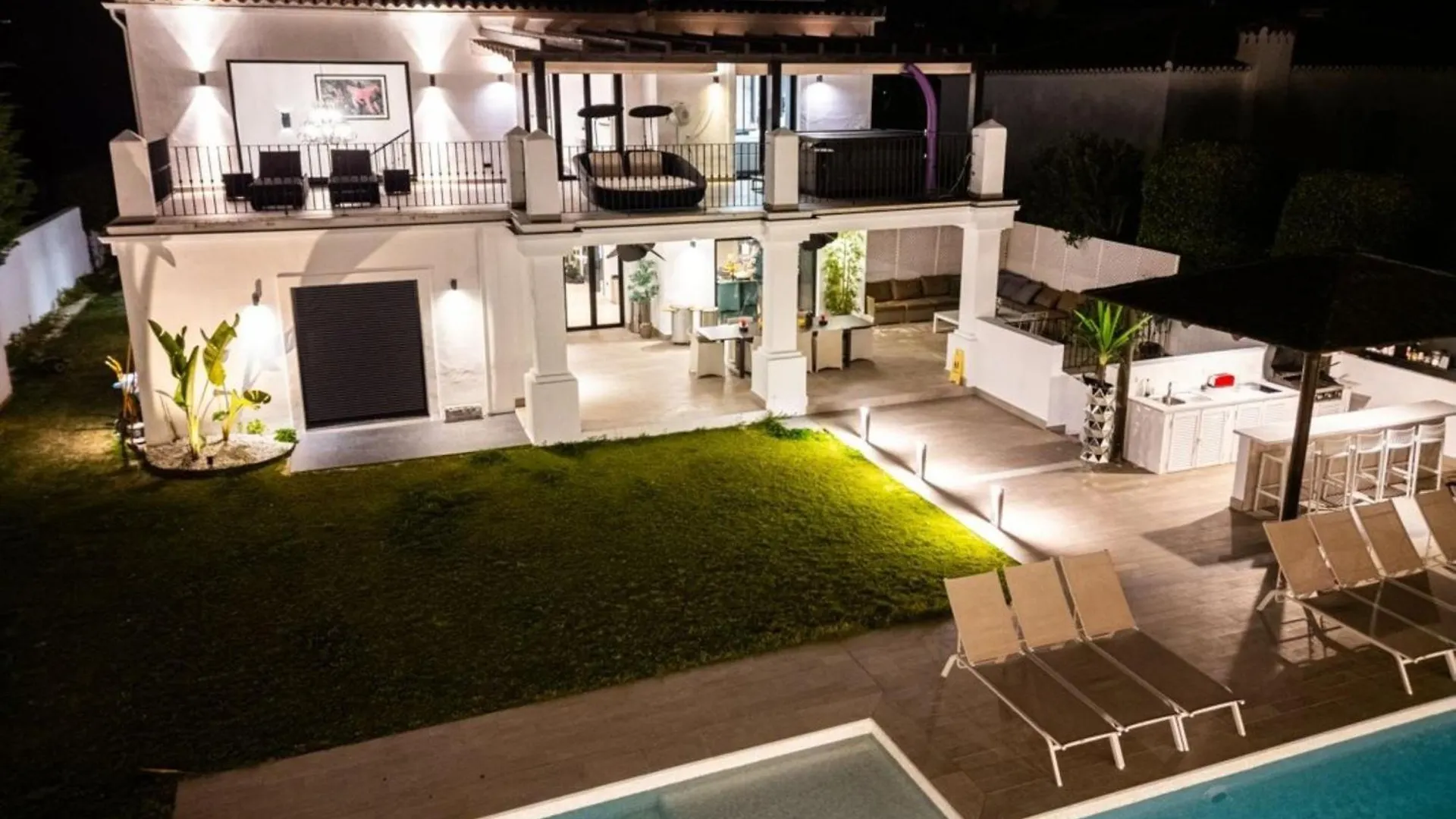 Villa Zacaluca Pool Whirlpool Sauna&Gym Marbella Spagna