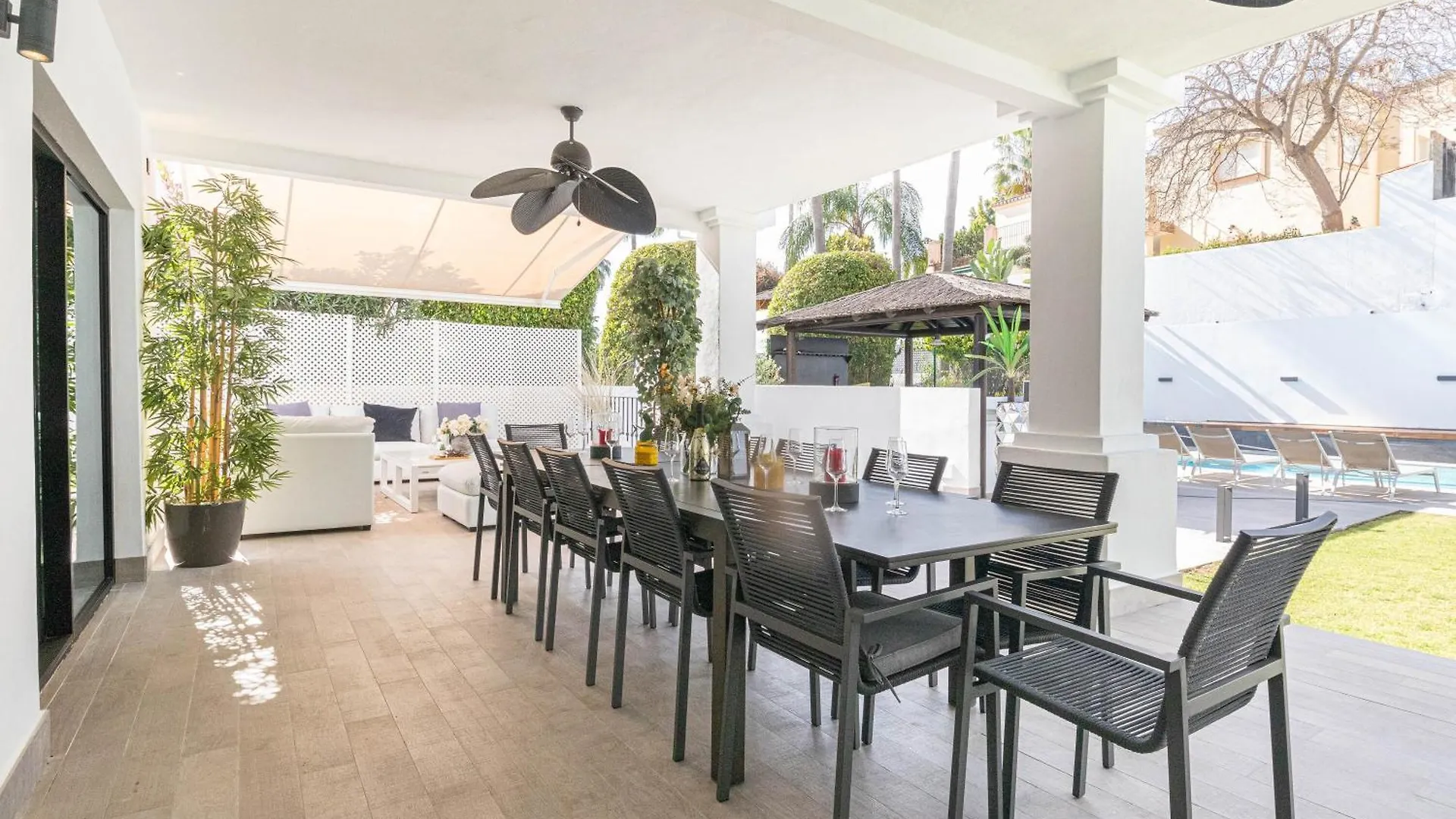 Villa Zacaluca Pool Whirlpool Sauna&Gym Marbella