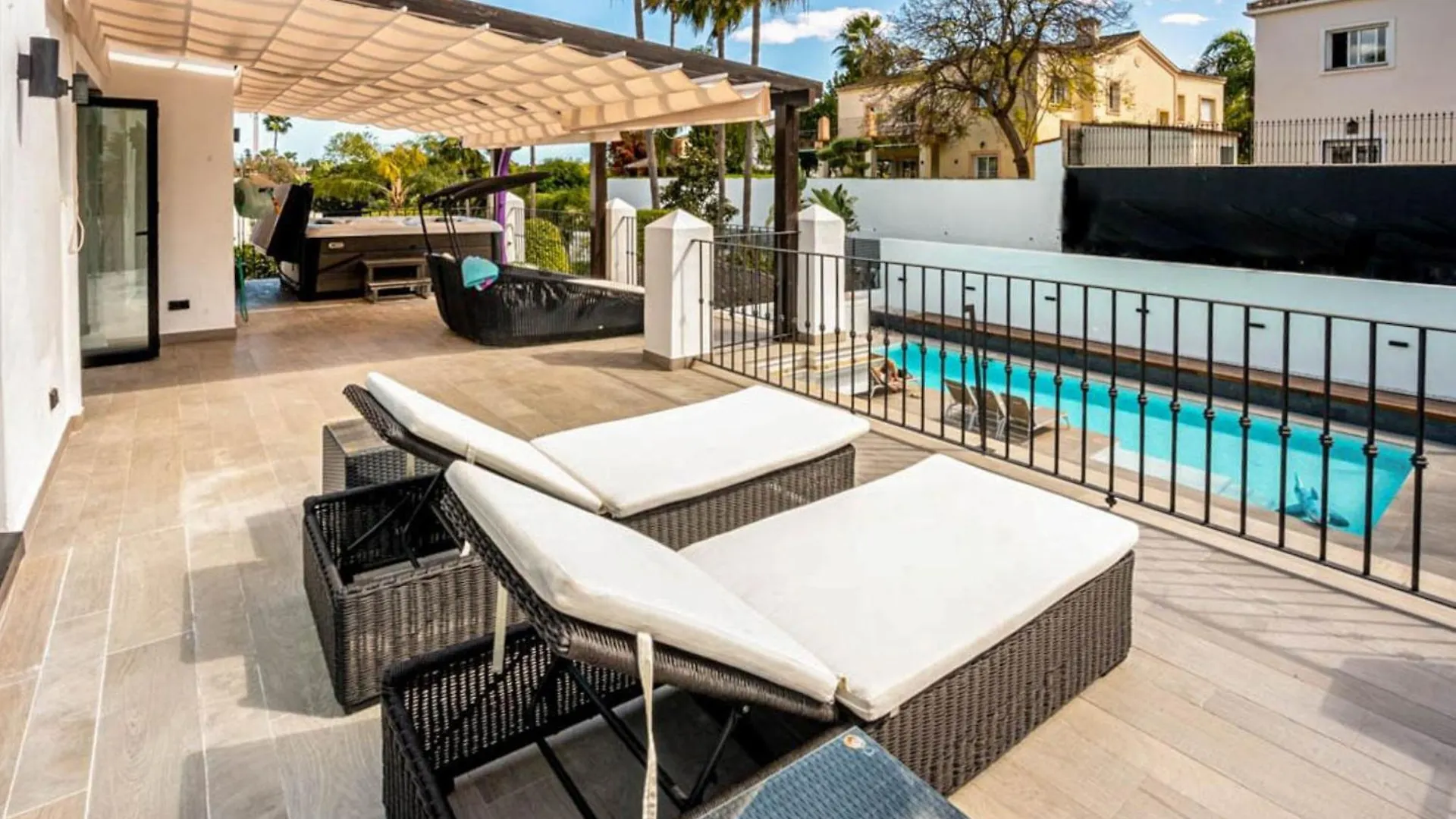 Villa New Zacaluca Pool Sauna & Gym Marbella